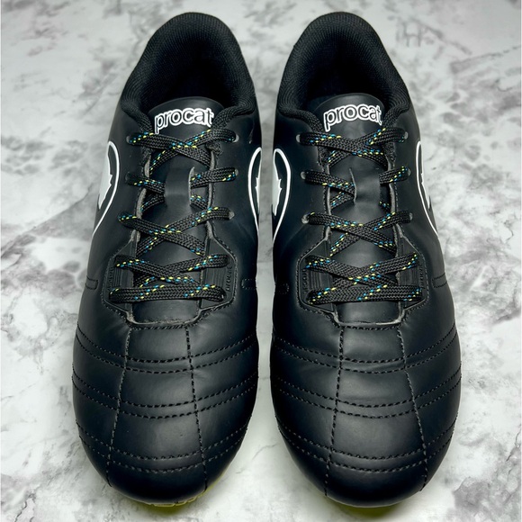 Puma ProCat Pitch Soccer Outdoor Laced Leather Lightweight Cleats Unisex EUC - Picture 4 of 10